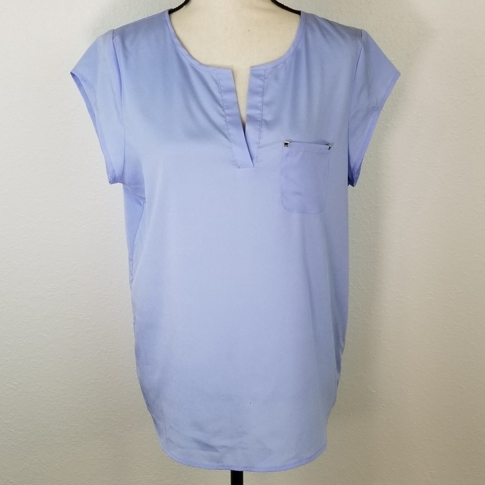 IVANKA TRUMP Periwinkle Blue Top, size L